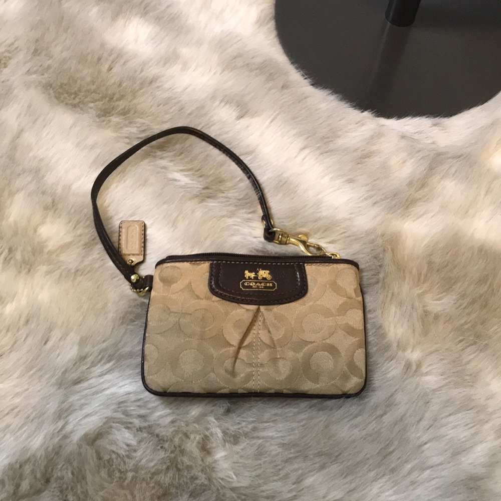 EUC Coach wristlet